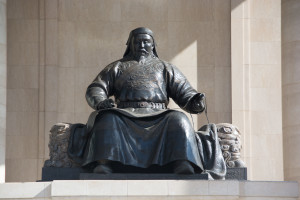 Chinggis Square- Statue of the great man himself.