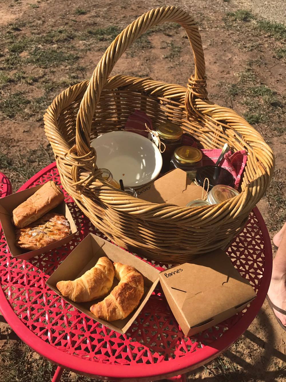 Breakfast Glamping