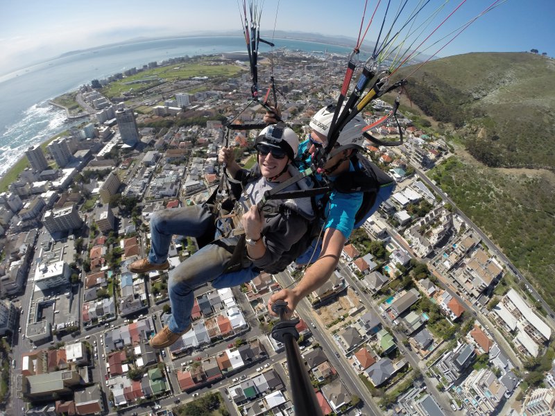 Paragliding in Sth Africa