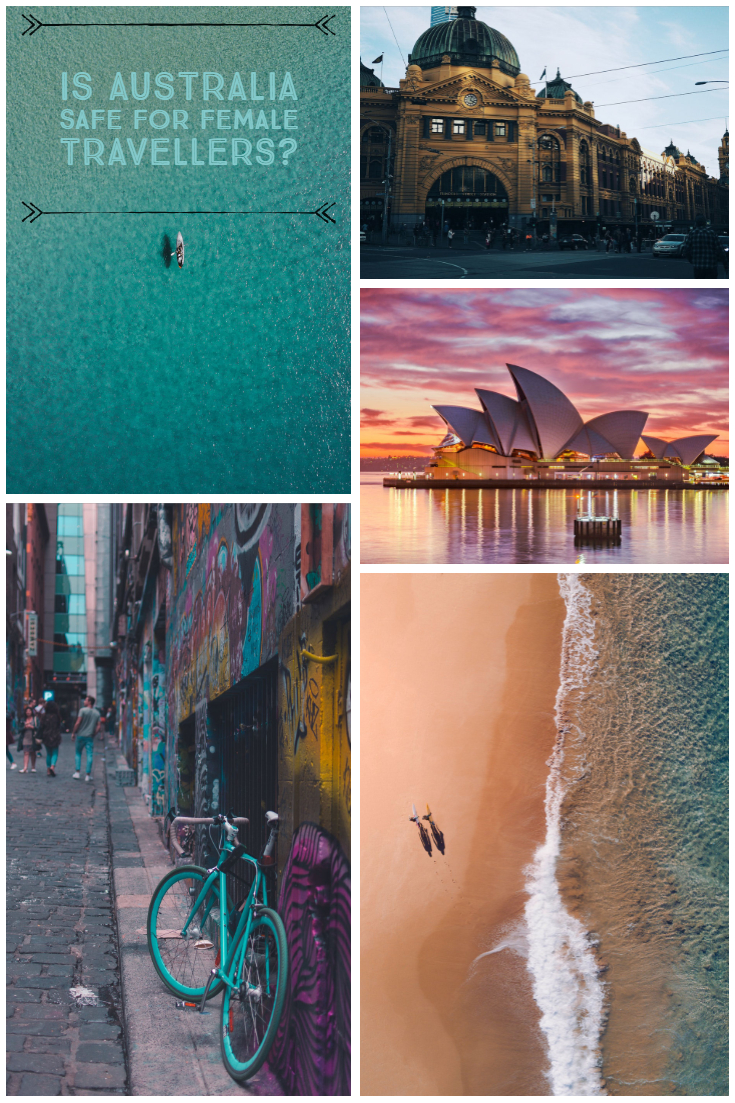 Australia is a vast & beautiful country but how safe is it for the female traveller? Should we be locking up our daughters to stop them from visiting the land down under? #Australia #femaletraveller #lessonsfromJean