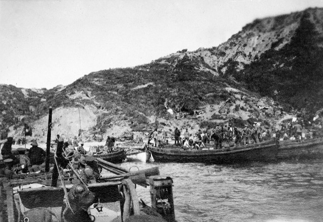 Gallipoli beach 1915