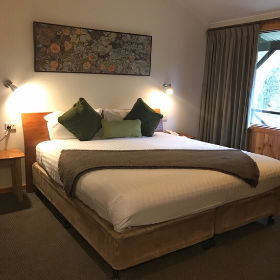 Private spa room in Cradle Mountain Lodge
