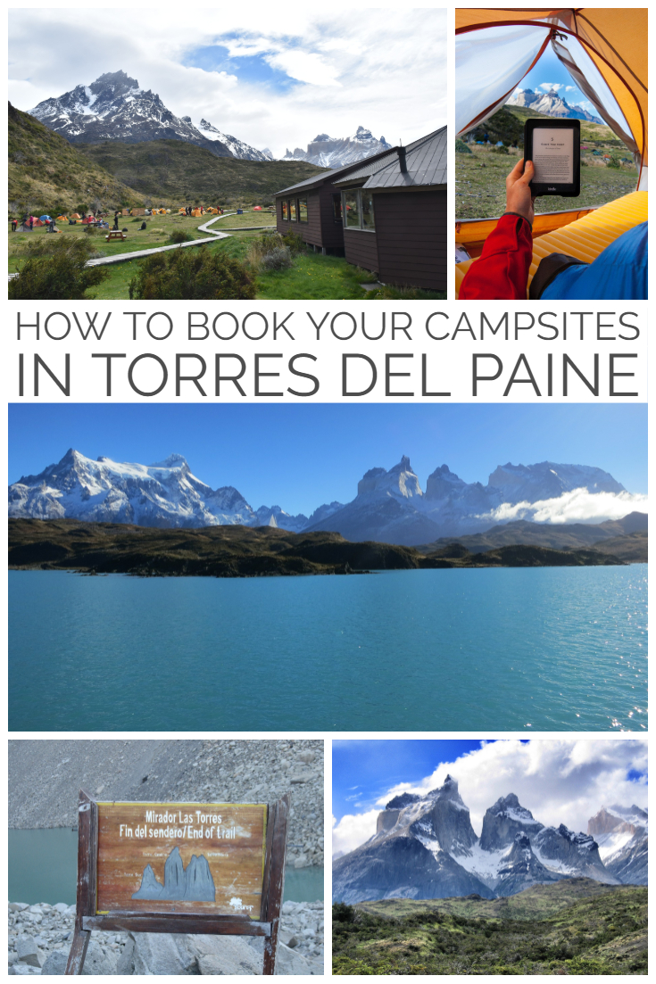 Are you ready for an adventure? Let us walk you through how to book a campsite in Torres Del Paine, Chile. It's not as easy as what you think. No longer can you go hiking in the national park without all your accommodation booked and paid for. #chile #adventuretravel #torresdelpaine #hike #camping