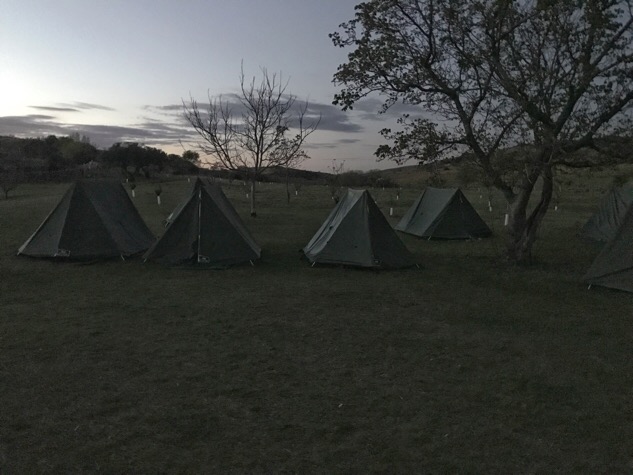 Camping at Los Poteros Camping at Los Poteros