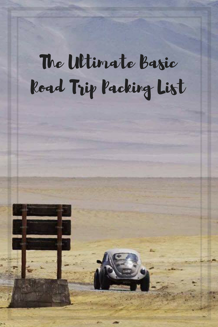 The Ultimate Basic Road Trip Packing List for your next adventure #travel #adventure #roadtrip #travelblog #explore