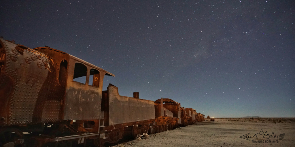 Train graveyard in Bolivia. Trains really are a big thing here. 