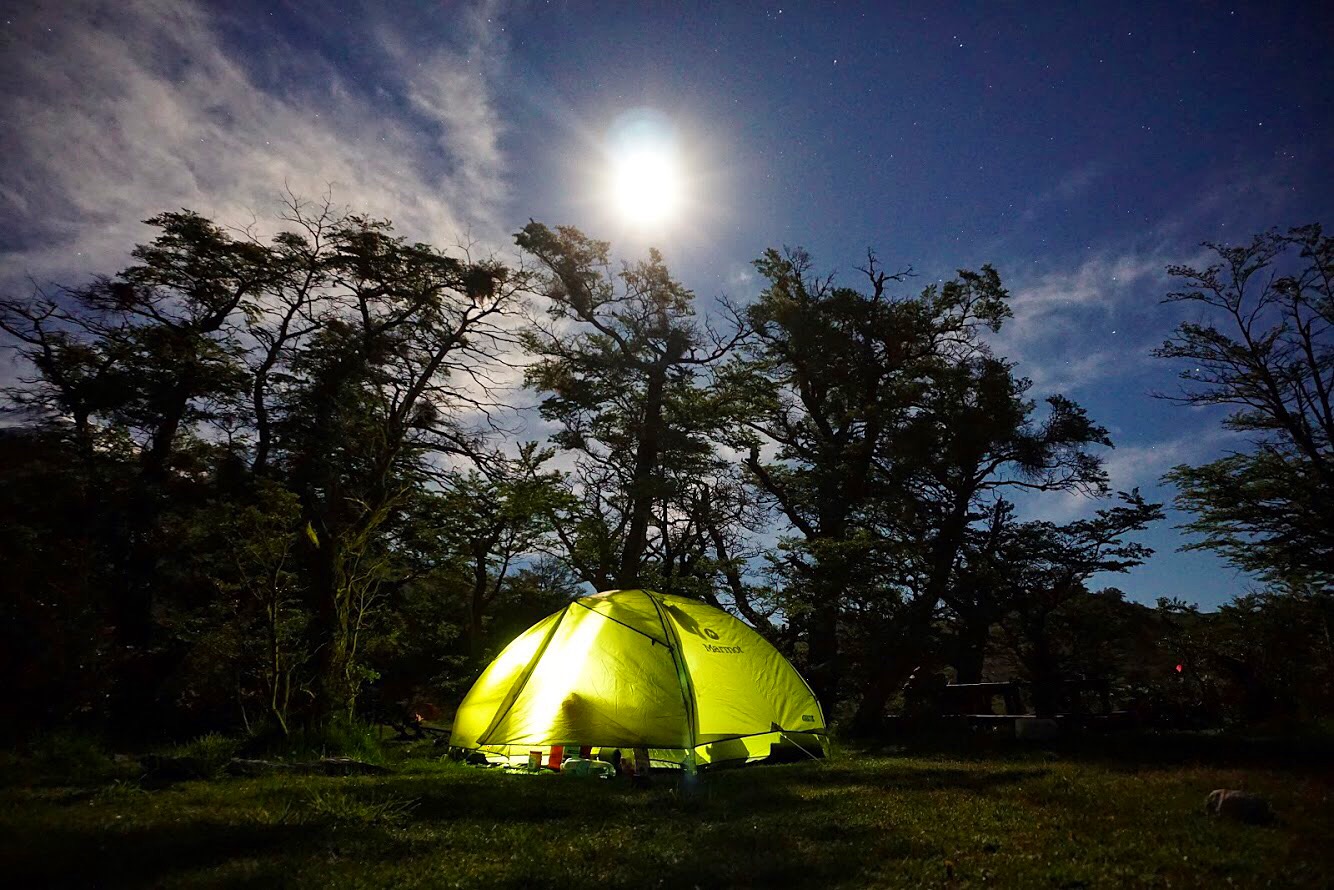 Camping in Torres Del Paine Patagonia