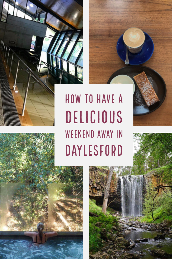 How to have a delicious weekend away in Daylesford,Victoria. Also known as spa central. The perfect place to take a girls weekend away. #Australia #GirlsWeekend #Explore