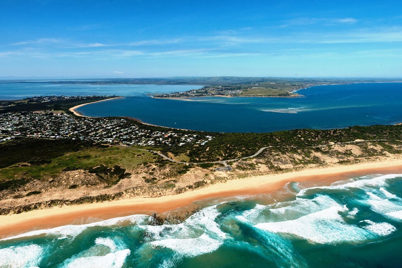 Phillip Island Helicopters view