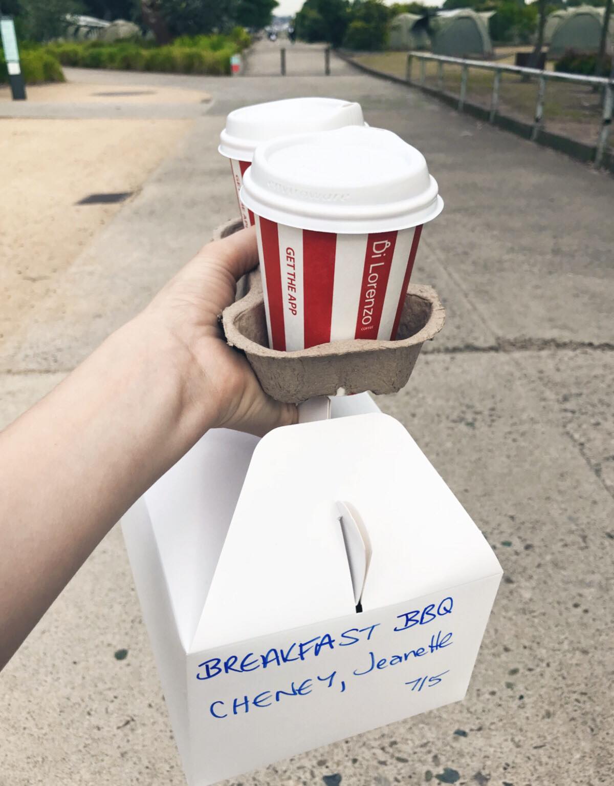 BBQ breakfast pack with coffee BBQ breakfast pack with coffee
