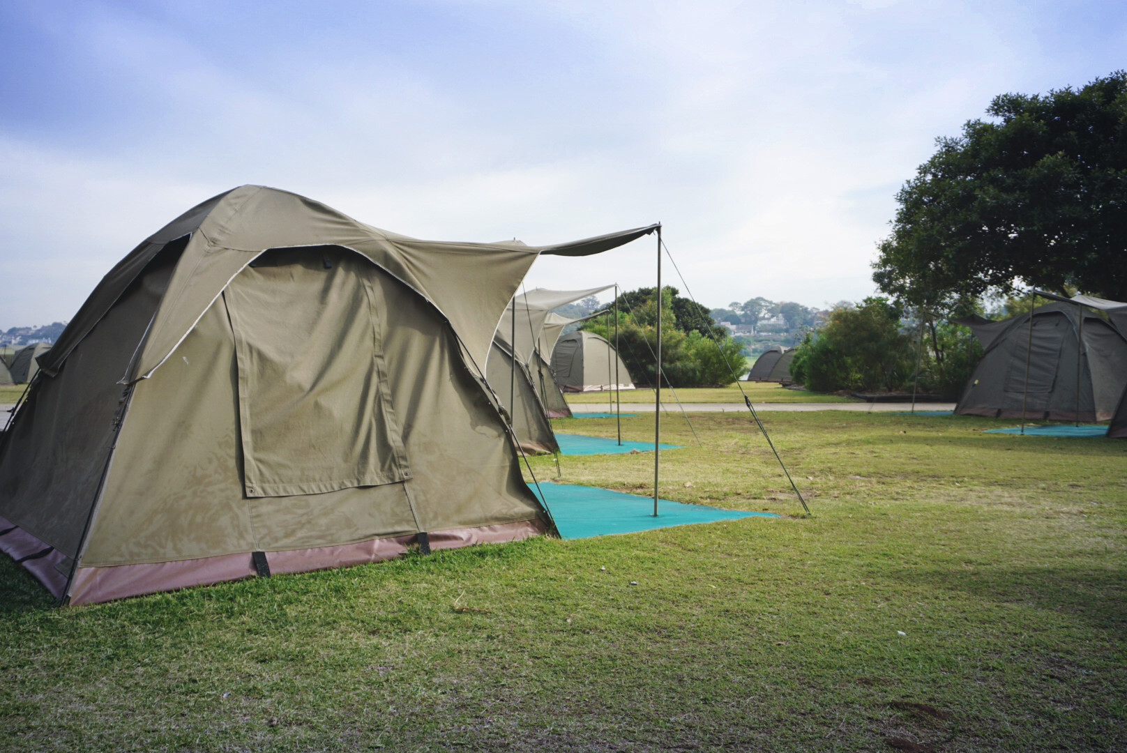 Glamping on Cocktaoo Island