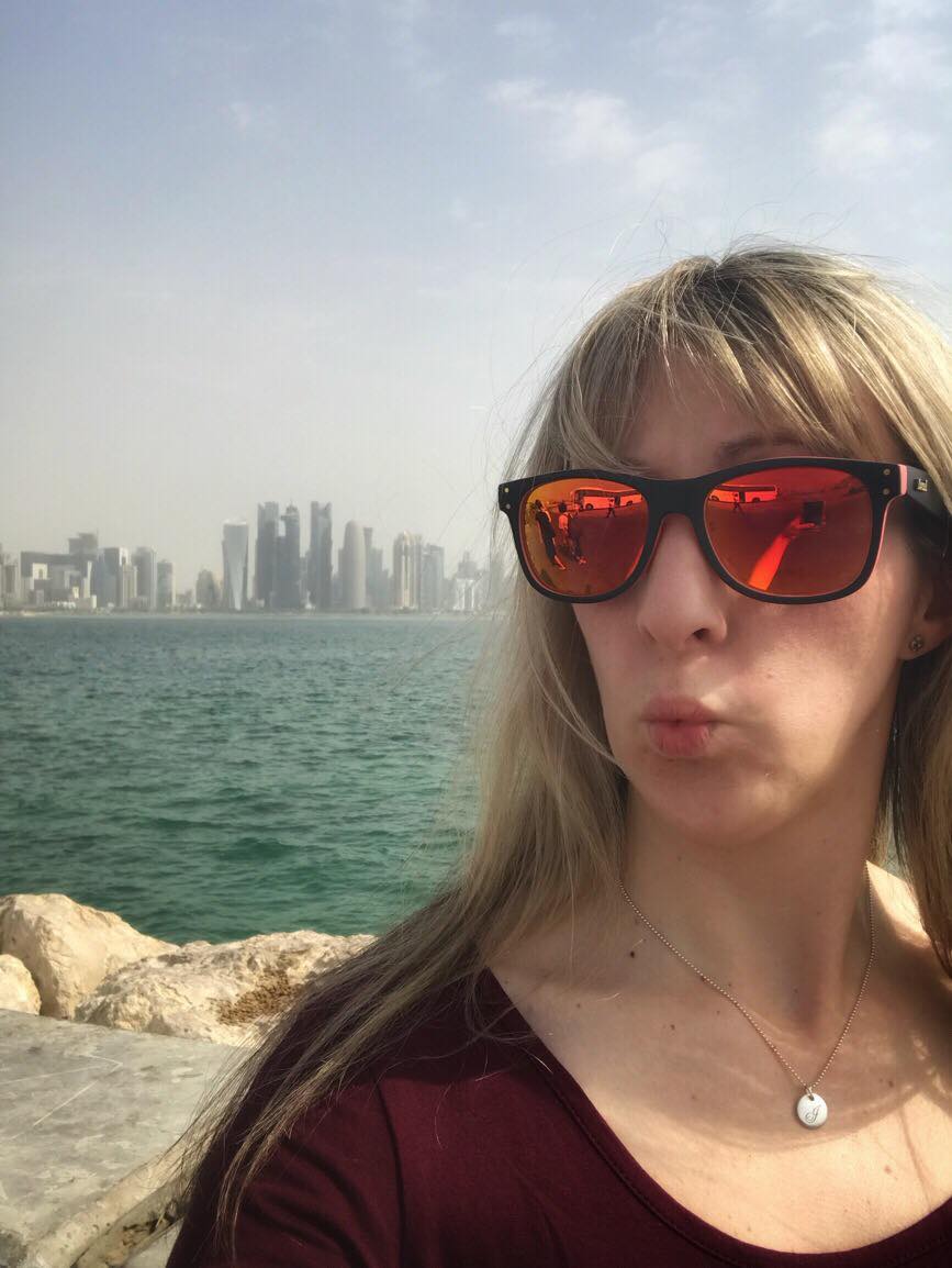 Doha city selfie to prove I was here