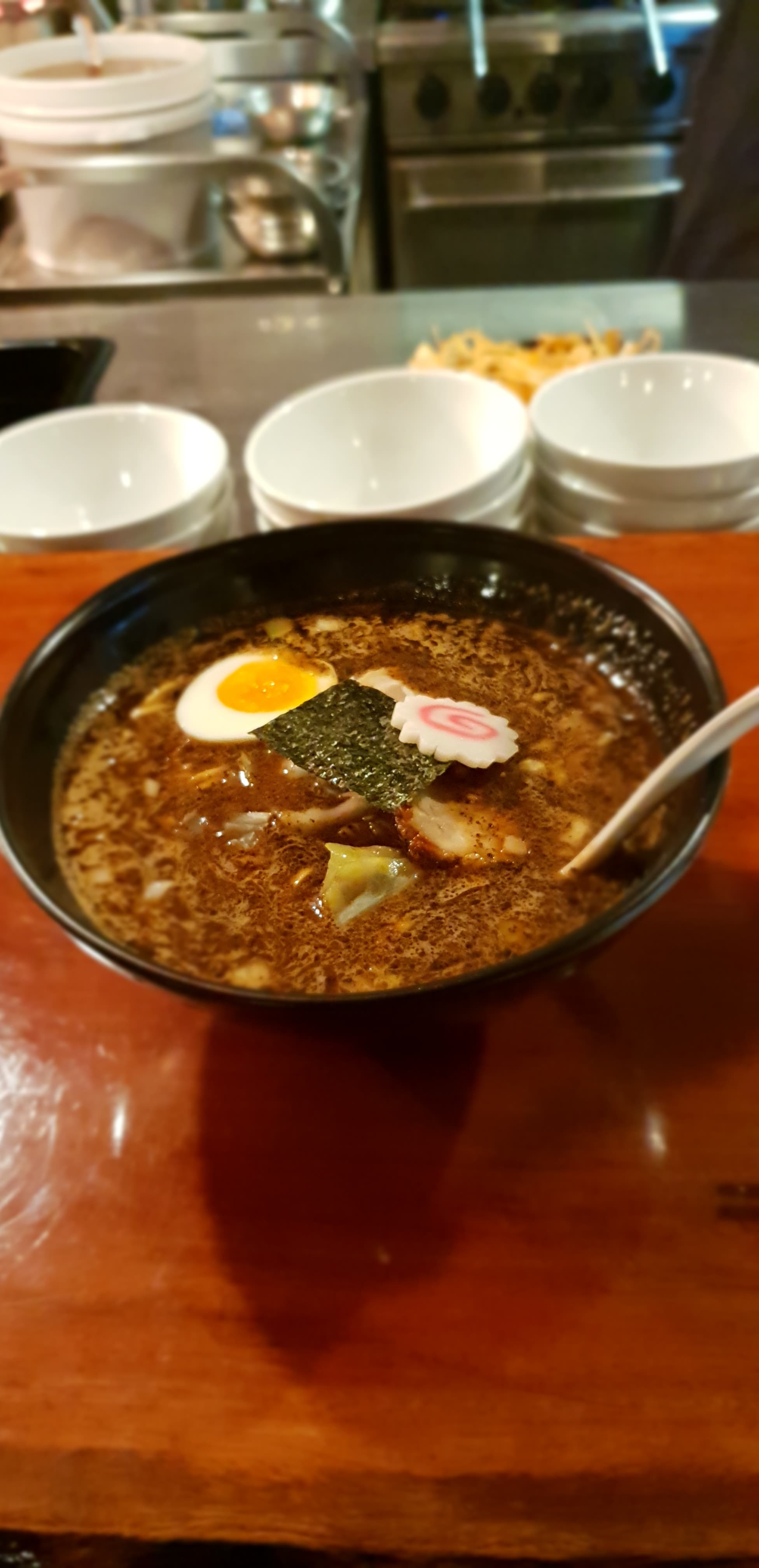 Burnt miso ramen for the win