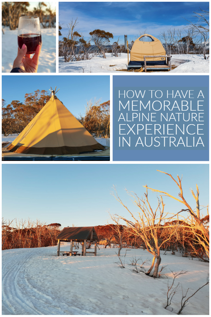 What's better than glamping in the snow, with french fondue and mulled wine? Let me tell you, not a lot.