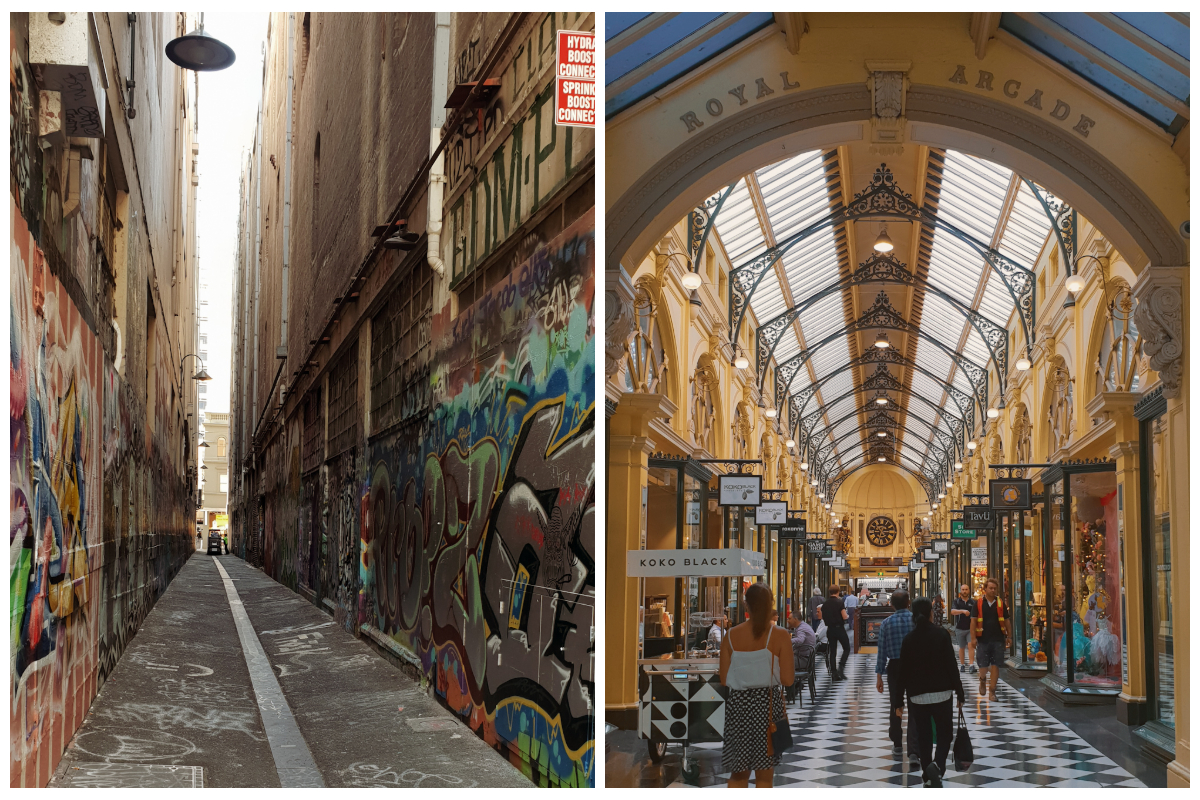 Go like a local and explore laneways in Melbourne