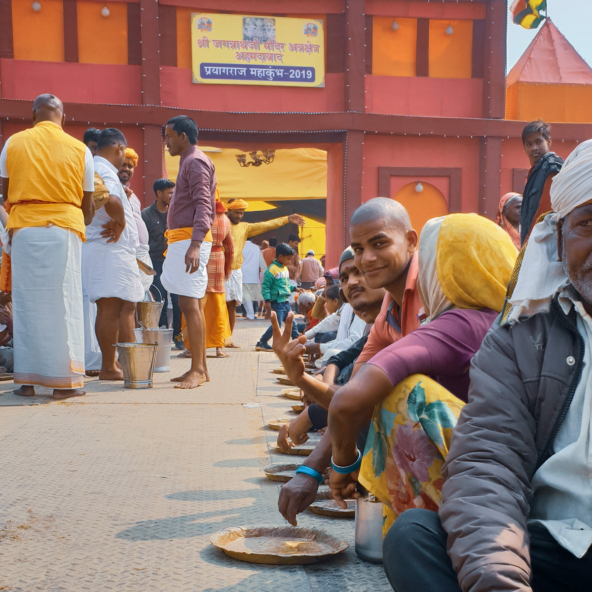 Kumbh Traveling Honeybird friendly face