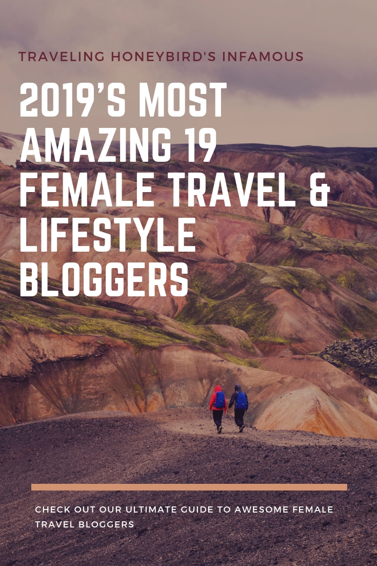 19 Amazing Female Bloggers That You Need to Know About. Not just sexy, but amazing business women, creative writers and funnily enough nice people.  Have you followed the top 19 female travel bloggers on this list? Go on, you know you want to