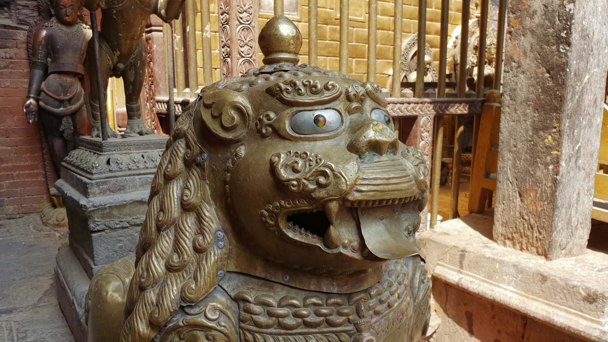 Golden temple in Patan Kathmandu