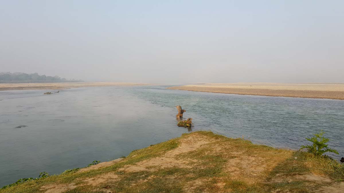 Rapit river at sunrise