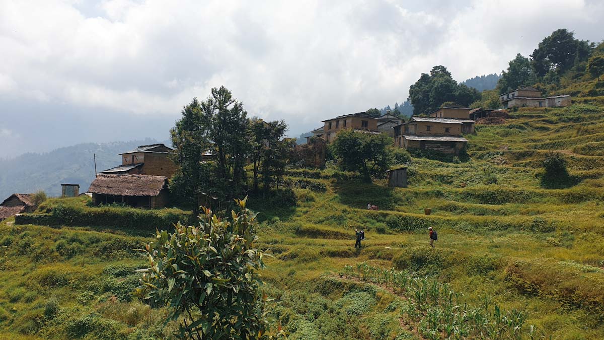 Village trekking Nepal