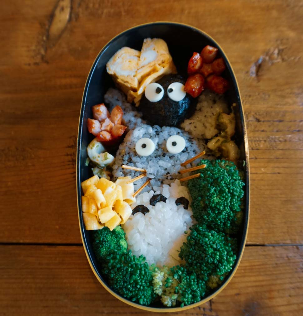 Beautiful bento box designed by Jean