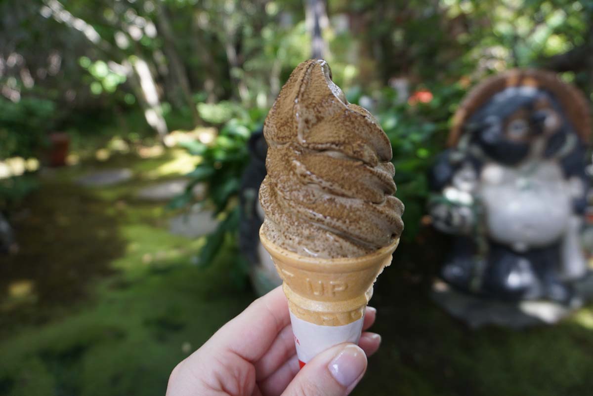 Ice cream in Uji Kyoto