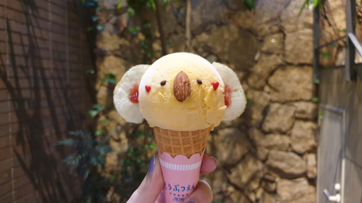 ice cream in harajuku