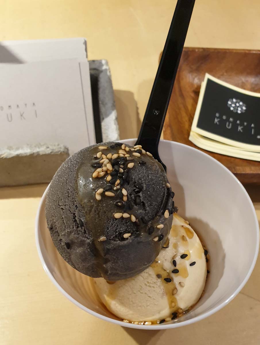 sesame ice cream tokyo